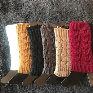 SOLD OUT A pack of six boot warmers